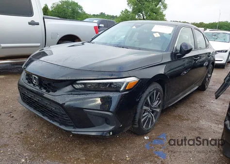 2024 Honda Civic Ex-L z USA, uszkodzony, nr VIN 19XFL1H70RE029348